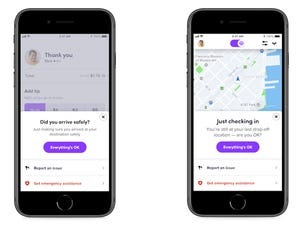 Lyft safety checks