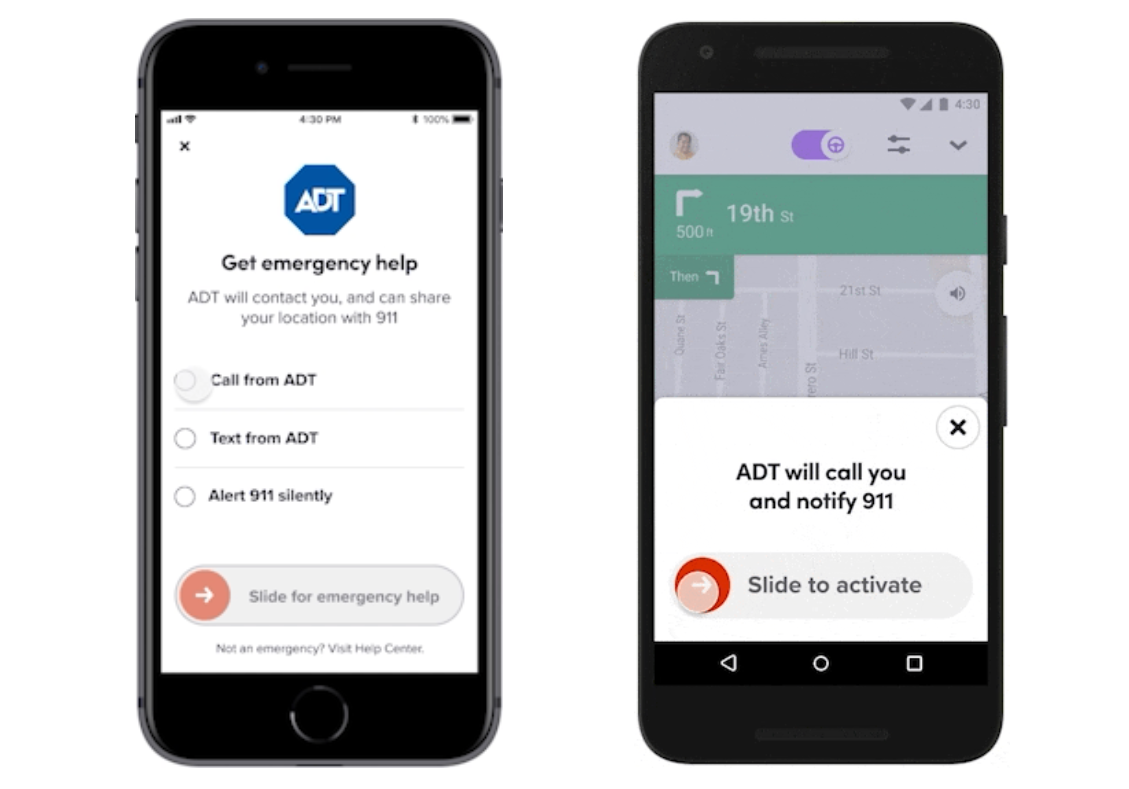 Lyft partners with ADT