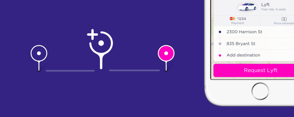 multiple stops lyft