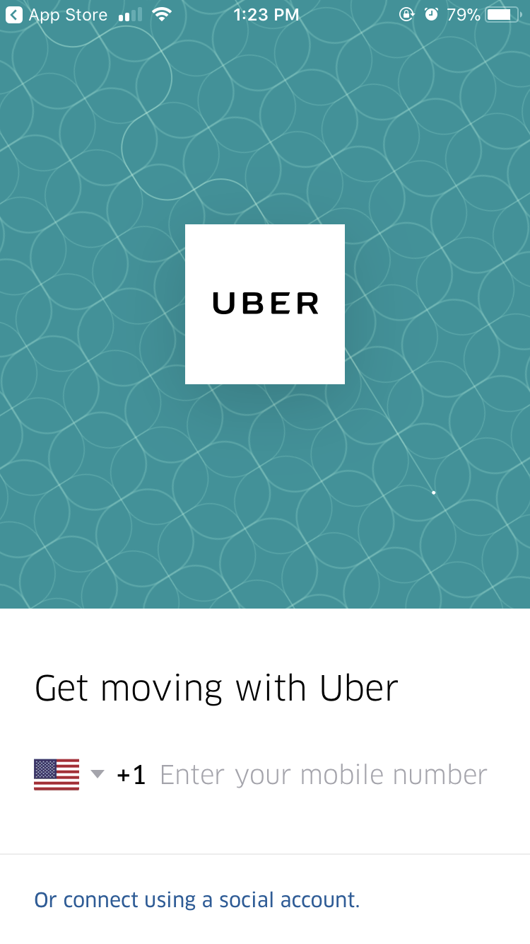 uber sign in help