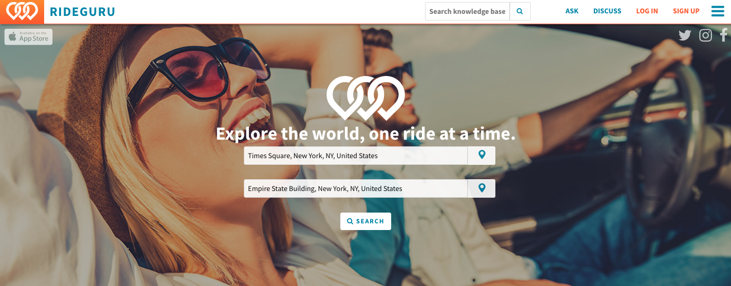 ride guru calculator